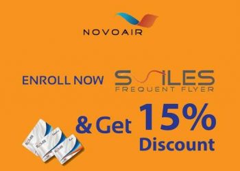 novoair discount march 2019