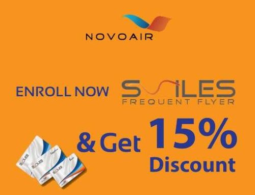 Novoair Announces 15 Percent Discount